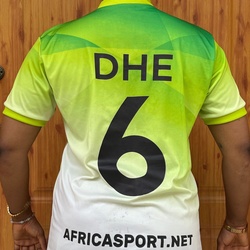 SPECIAL EDITION NIGERIA GREEN JERSEY back photo